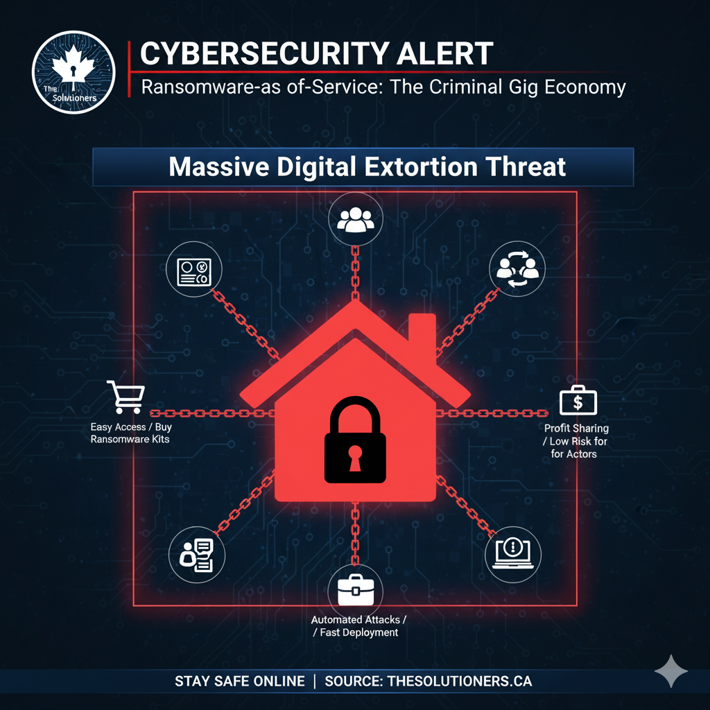 Ransomware affiliate ecosystem diagram